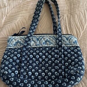 Vera Bradley Blue Patterned Tote